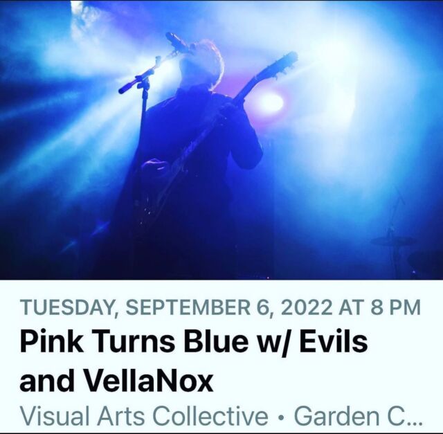 Tonight @pink.turns.blue with Evils and @vellanox_boise tix in bio